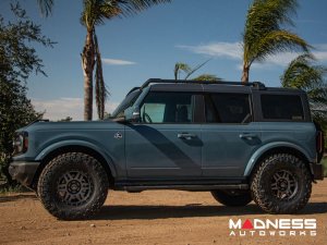 Ford Bronco Custom Wheels (1) - Six Speed - Titanium - 17 X 8.5 / 6 x 5.5 / 25mm / 5.75" - Icon 